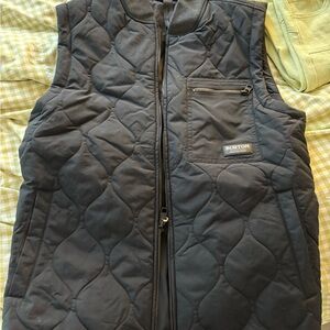 Burton Men's Quilted Dark Gray Vest